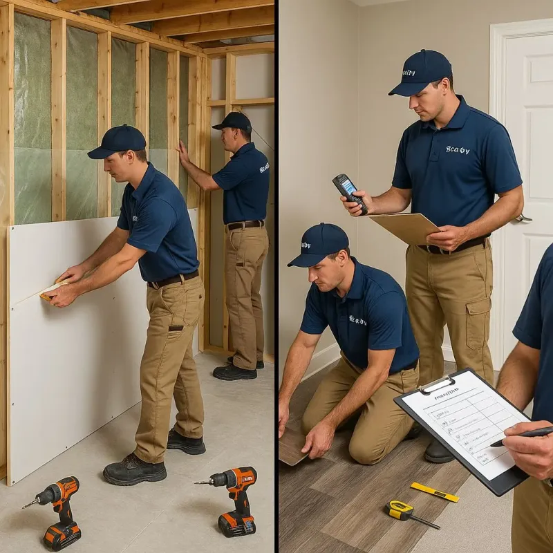 Repairs and Reconstruction process in Clark County, SD